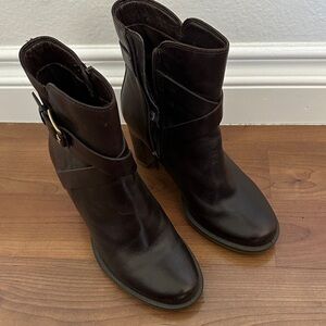 Ecco Brown Ankle Boots Sz 37
